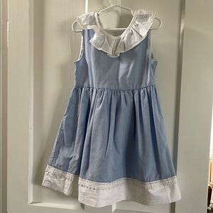Blue and White Kids Dress